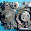 Mécanisme sur un Pentacon Six TL